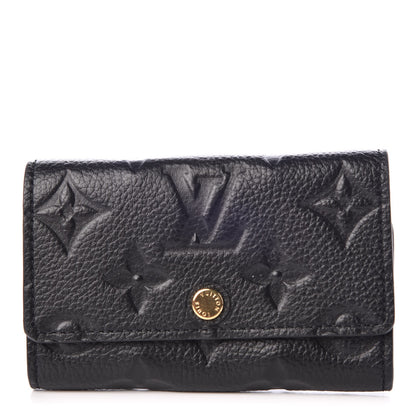 Louis Vuitton Empreinte Multicles 6 Key Holder Black 1 of 8