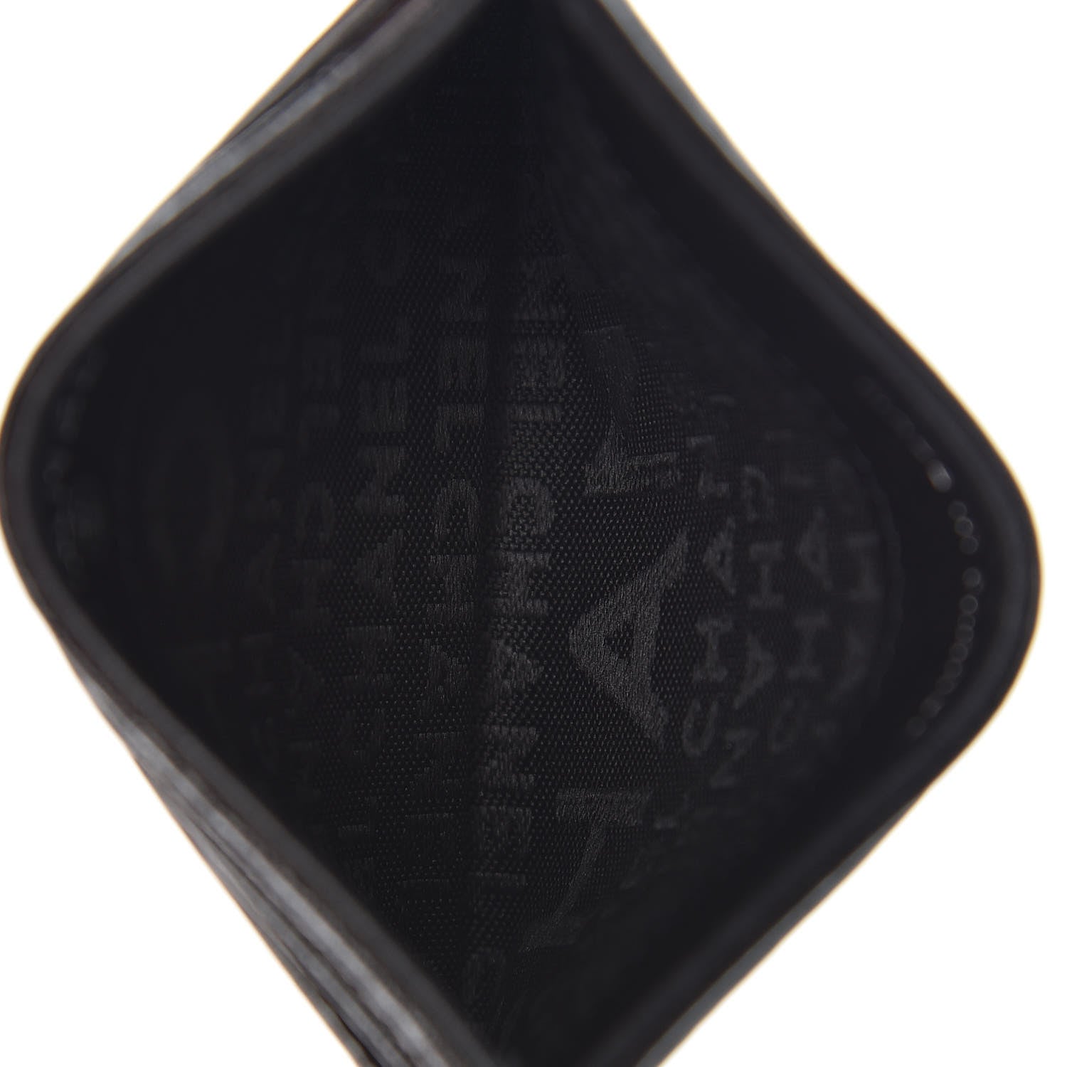 Chanel Patent Card Holder Case Black 5 of 8
