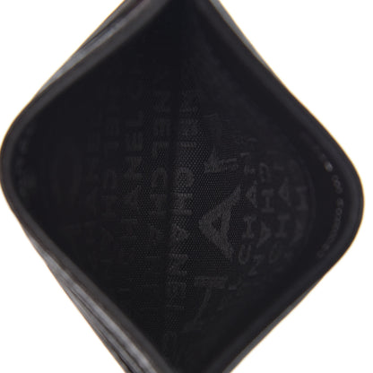 Chanel Patent Card Holder Case Black 5 of 8