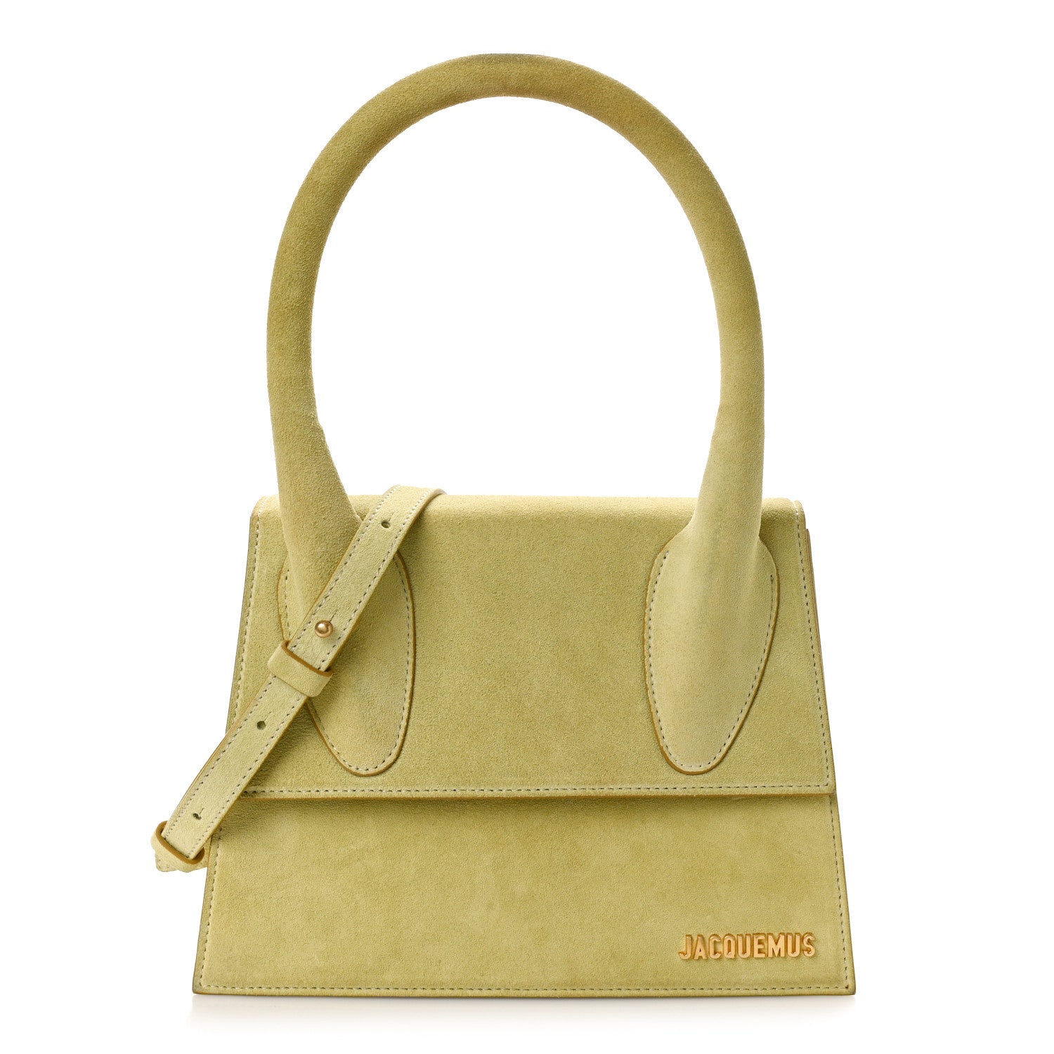 Jacquemus Suede Le Grand Chiquito Light Green 1 of 9