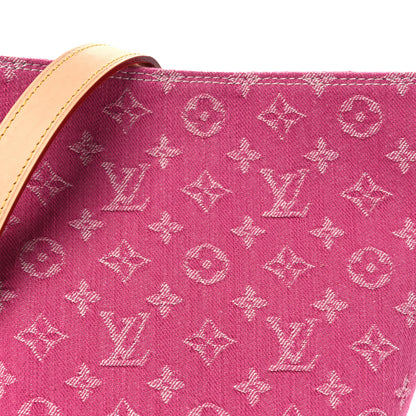 Louis Vuitton Monogram Denim All In BB Fuchsia 7 of 9