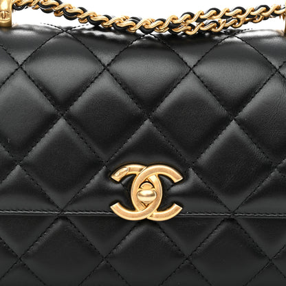 Chanel Calfskin Quilted Mini Perfect Fit Flap Black 8 of 11