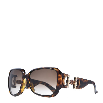 Gucci Bamboo Horsebit Sunglasses GG 2969/S Tortoise 1 of 8