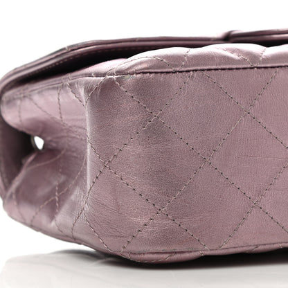 Chanel Metallic Calfskin Quilted Mini Rectangular Flap Pink 8 of 14