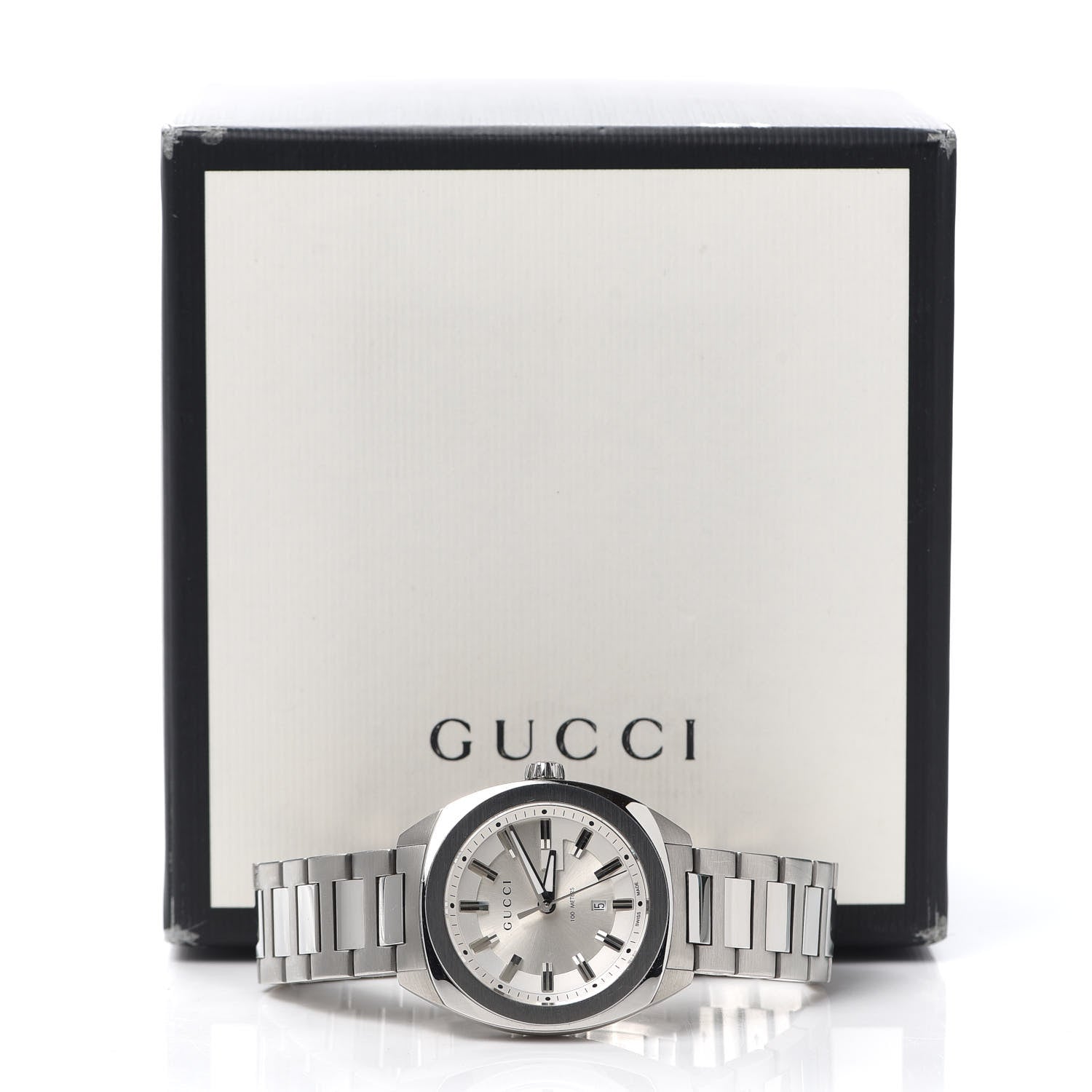Gucci Stainless Steel 37mm GG2570 Quartz Watch 6 of 6