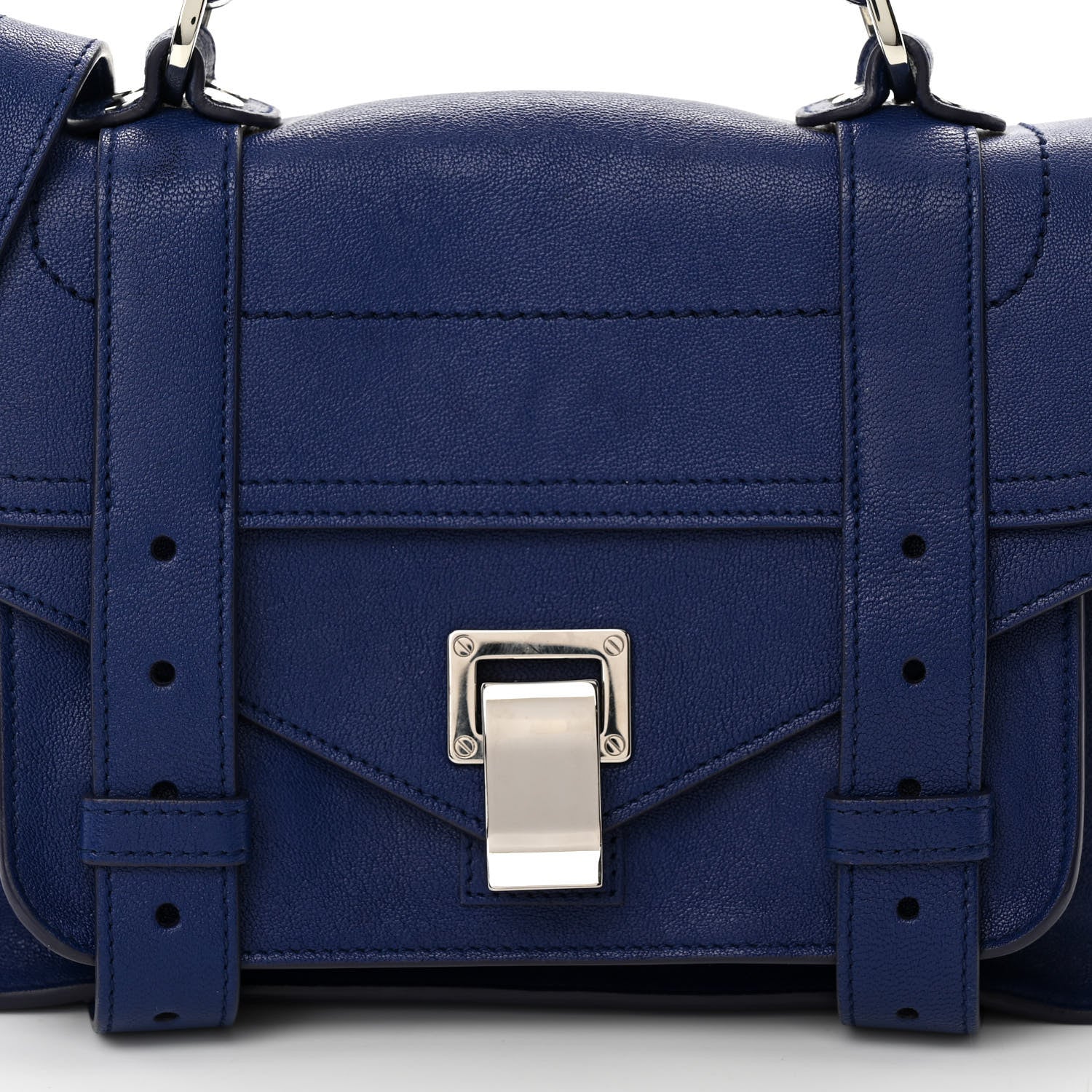 Proenza Schouler Lambskin Tiny PS1 Satchel Royal Blue 8 of 14