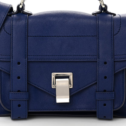 Proenza Schouler Lambskin Tiny PS1 Satchel Royal Blue 8 of 14