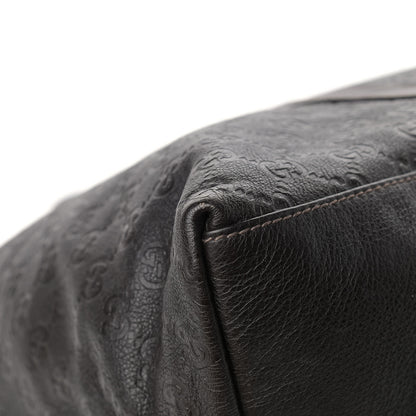 Gucci Guccissima Medium Joy Tote Bag Dark Brown 7 of 9