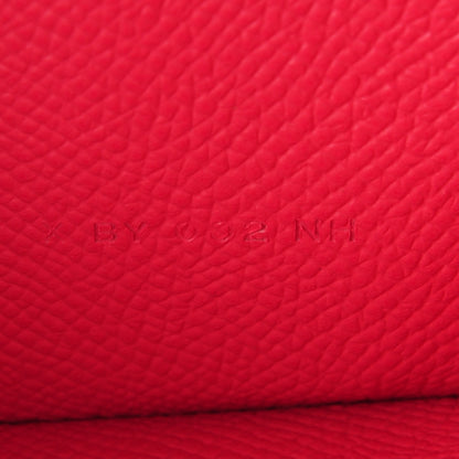 Hermes Epsom Bearn Gusset Wallet Rose Azalee 7 of 9