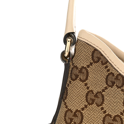 Gucci Monogram Medium New Britt Hobo Off White 12 of 13