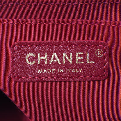Chanel Lambskin Quilted Small Urban Spirit Backpack Dark Pink 5 of 16