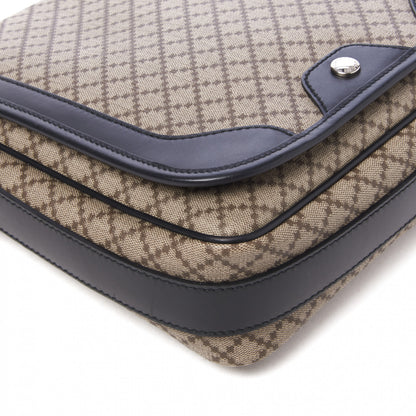 Gucci Diamante Flap Messenger Bag Beige Black 6 of 10