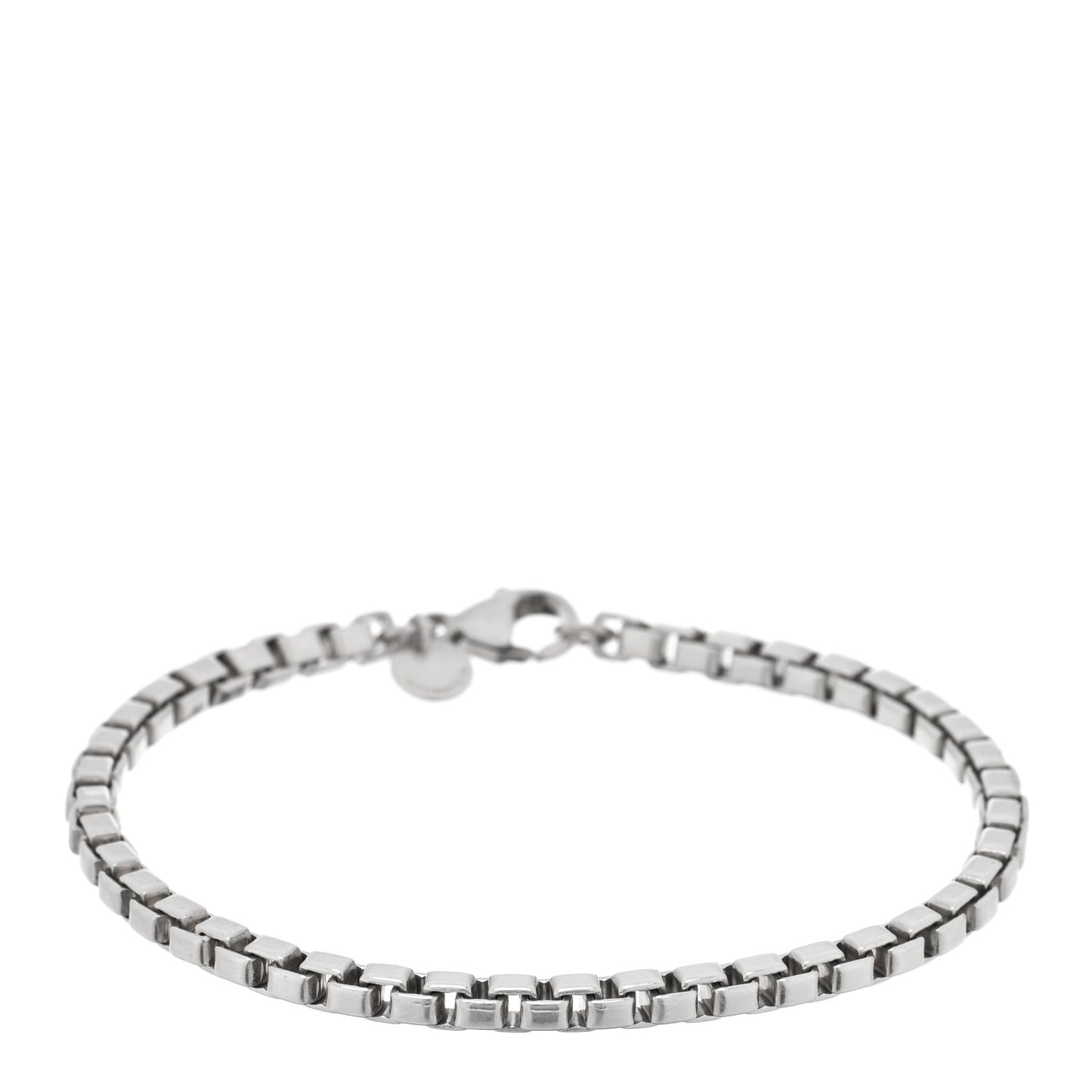 Sterling Silver 4mm Venetian Link Bracelet
