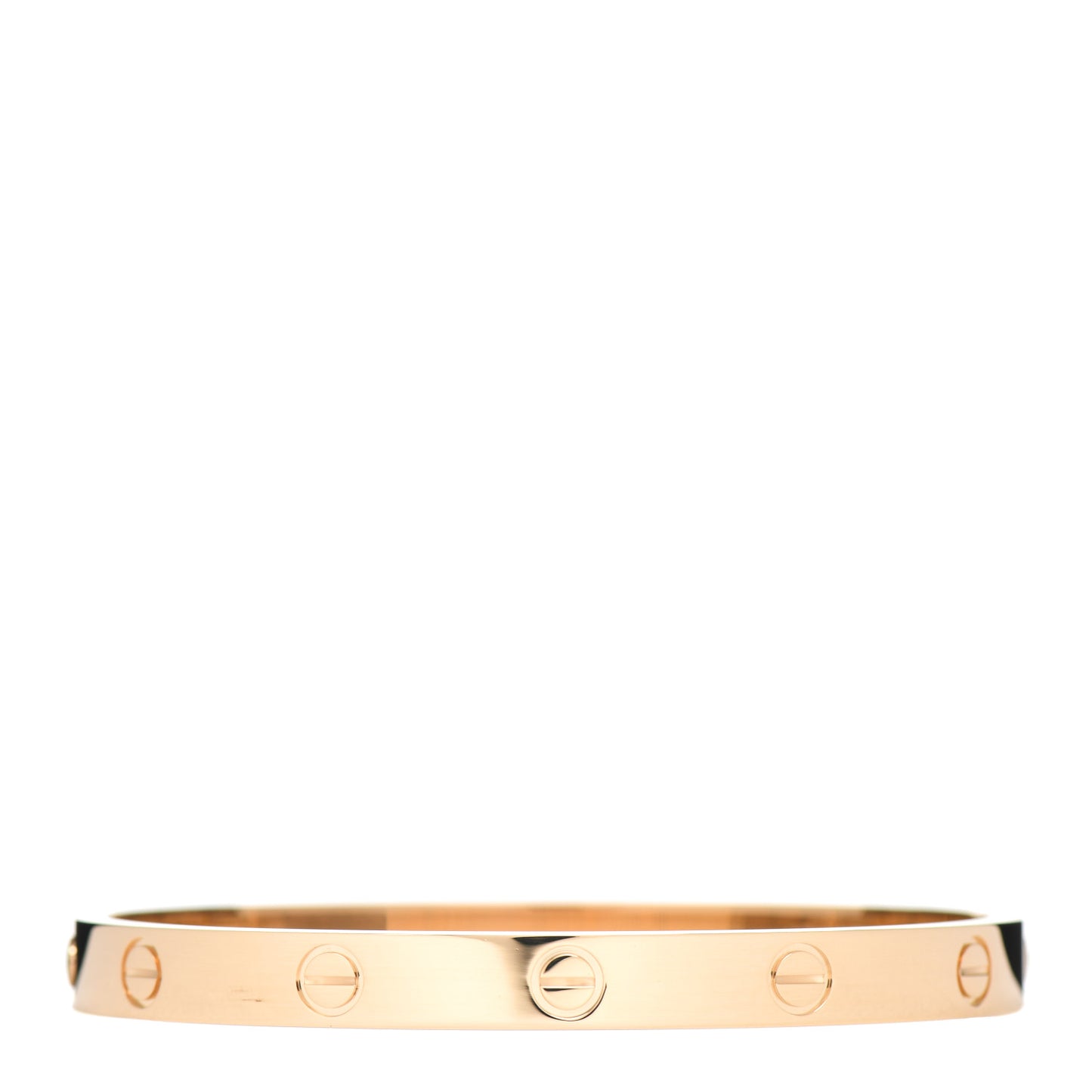 18K Yellow Gold LOVE Bracelet 17