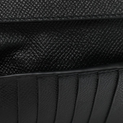 Balenciaga Signature Grained Calfskin Medium BB Wallet Black 7 of 9