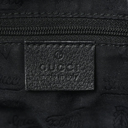 Gucci Guccissima Large New Ladies Web Hobo Black 6 of 9