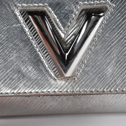 Louis Vuitton Epi Twist Shoulder Bag PM Argent 11 of 13
