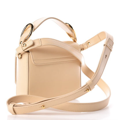 Chloe Shiny Calfskin Suede Mini C Bag Blondie Beige 3 of 10
