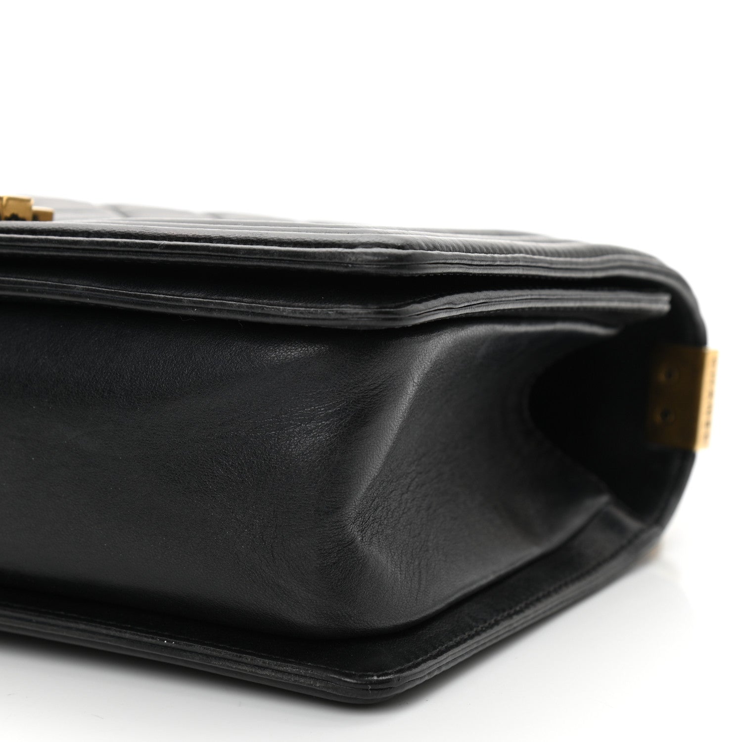 Chanel Calfskin Quilted Medium Boy Flap Black 9 of 10