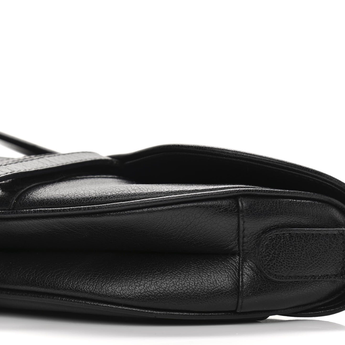 Calfskin Saddle Bag Black