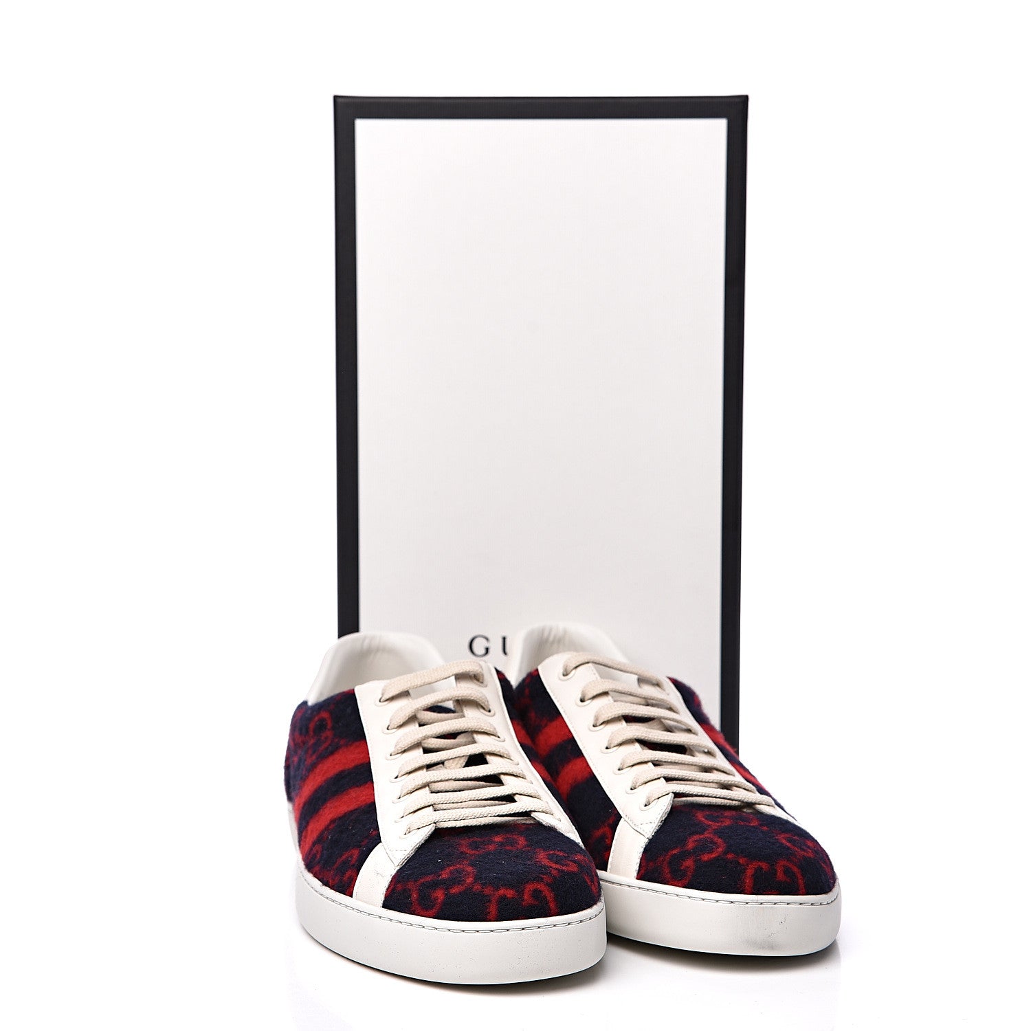 Gucci Covered Wool Big GG Monogram Mens Sneaker 13 Blue 10 of 10
