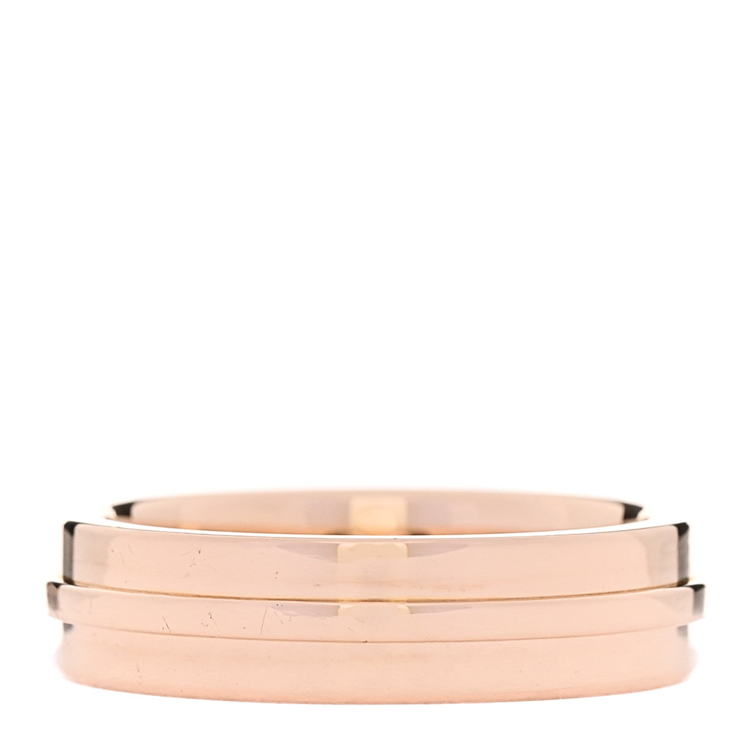 Tiffany 18K Rose Gold T Two Narrow Ring 58 8.5 3 of 4