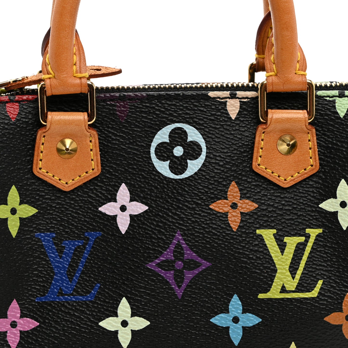 Monogram Multicolor Mini Sac HL Speedy Black