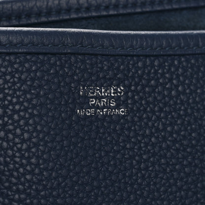 Hermes Taurillon Clemence Evelyne III TGM Bleu Obscur 6 of 12