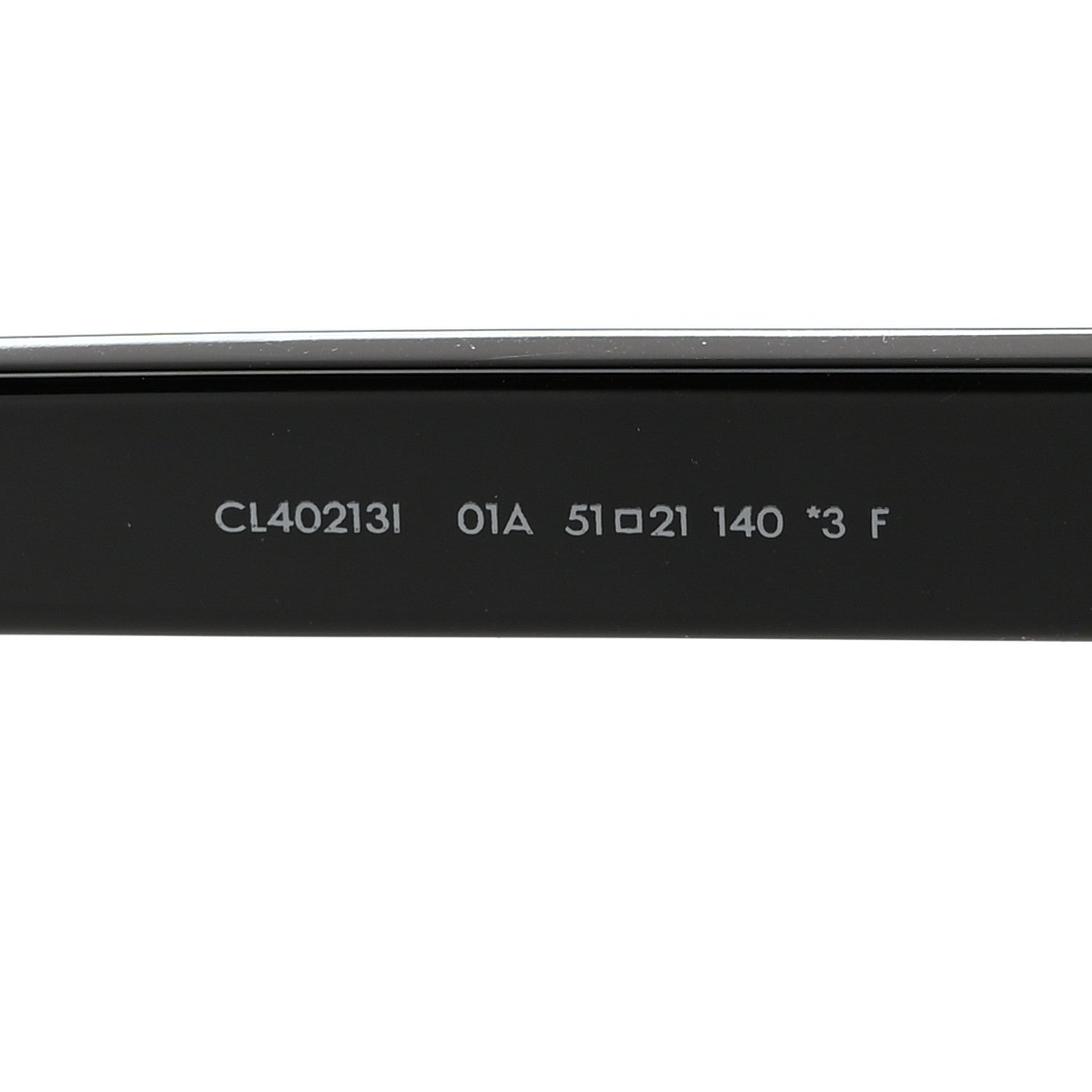 Celine Acetate Rectangular Sunglasses CL40213I Black 5 of 7