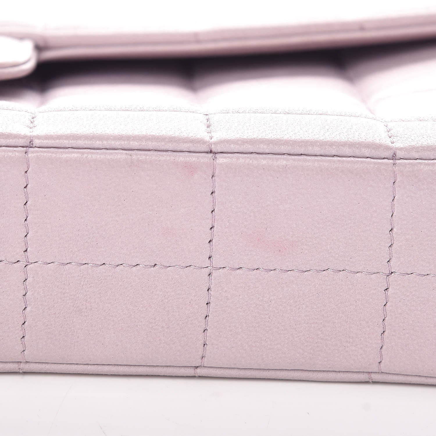 Chanel Lambskin East West Chocolate Bar Flap Pink 15 of 16