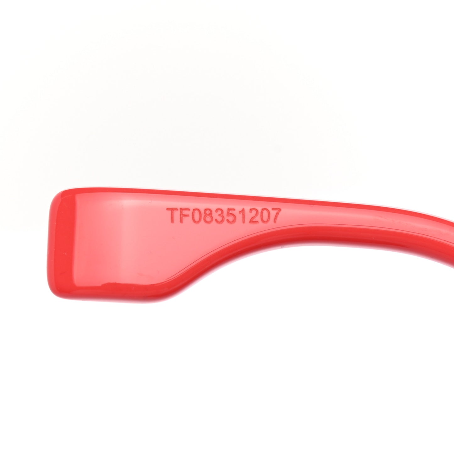 x SKIMS 53mm Rectangular Sunglasses Red