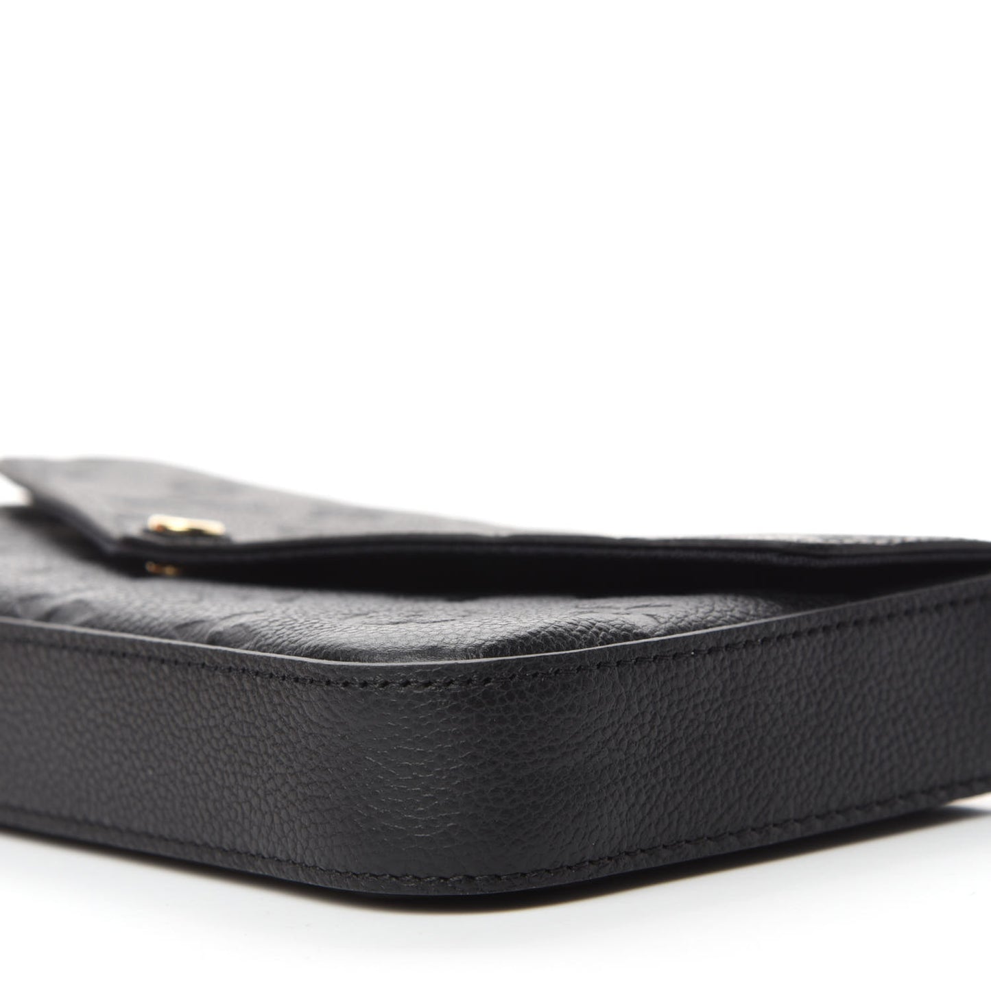 Empreinte Pochette Felicie Chain Wallet Black