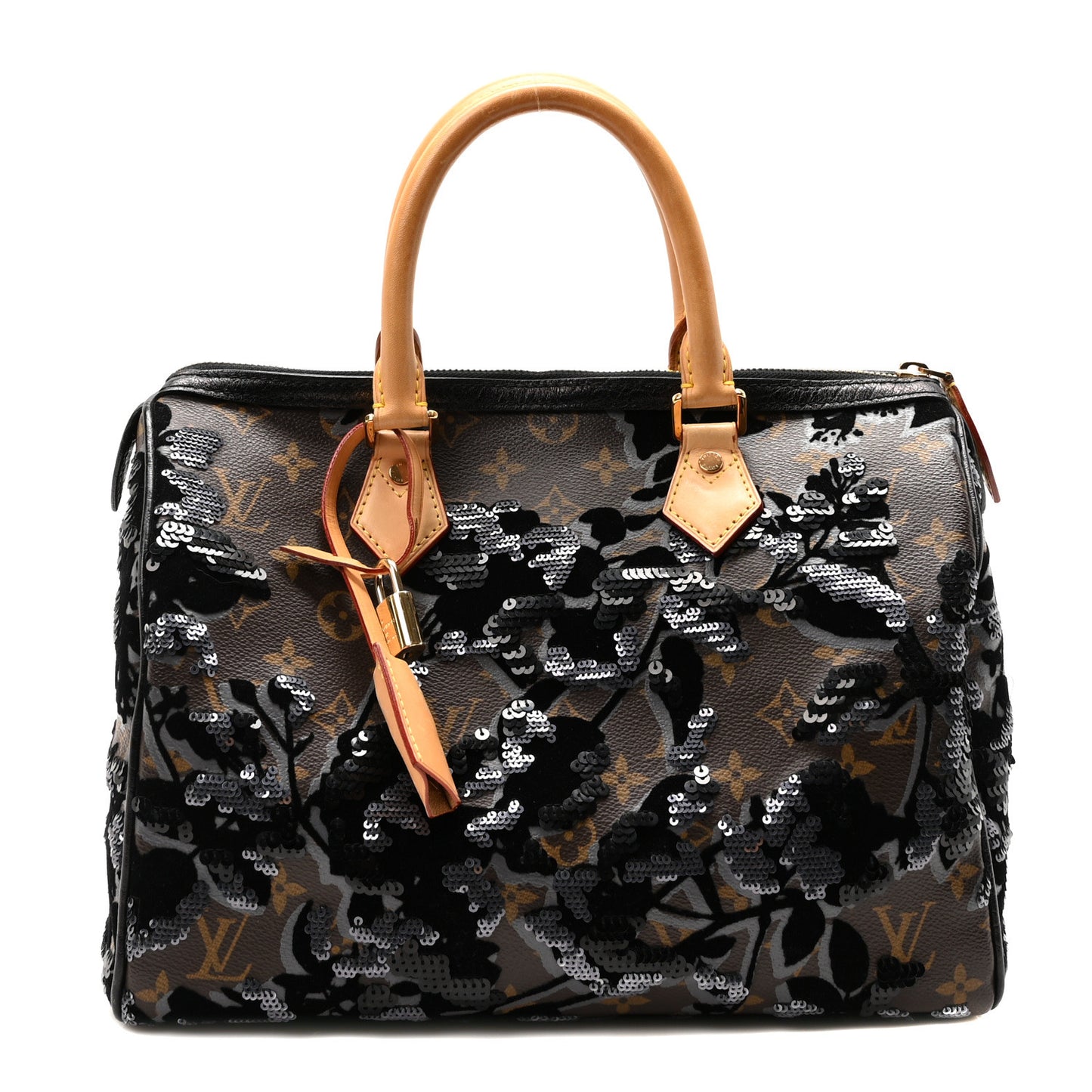 Monogram Fleur De Jais Sequins Speedy 30