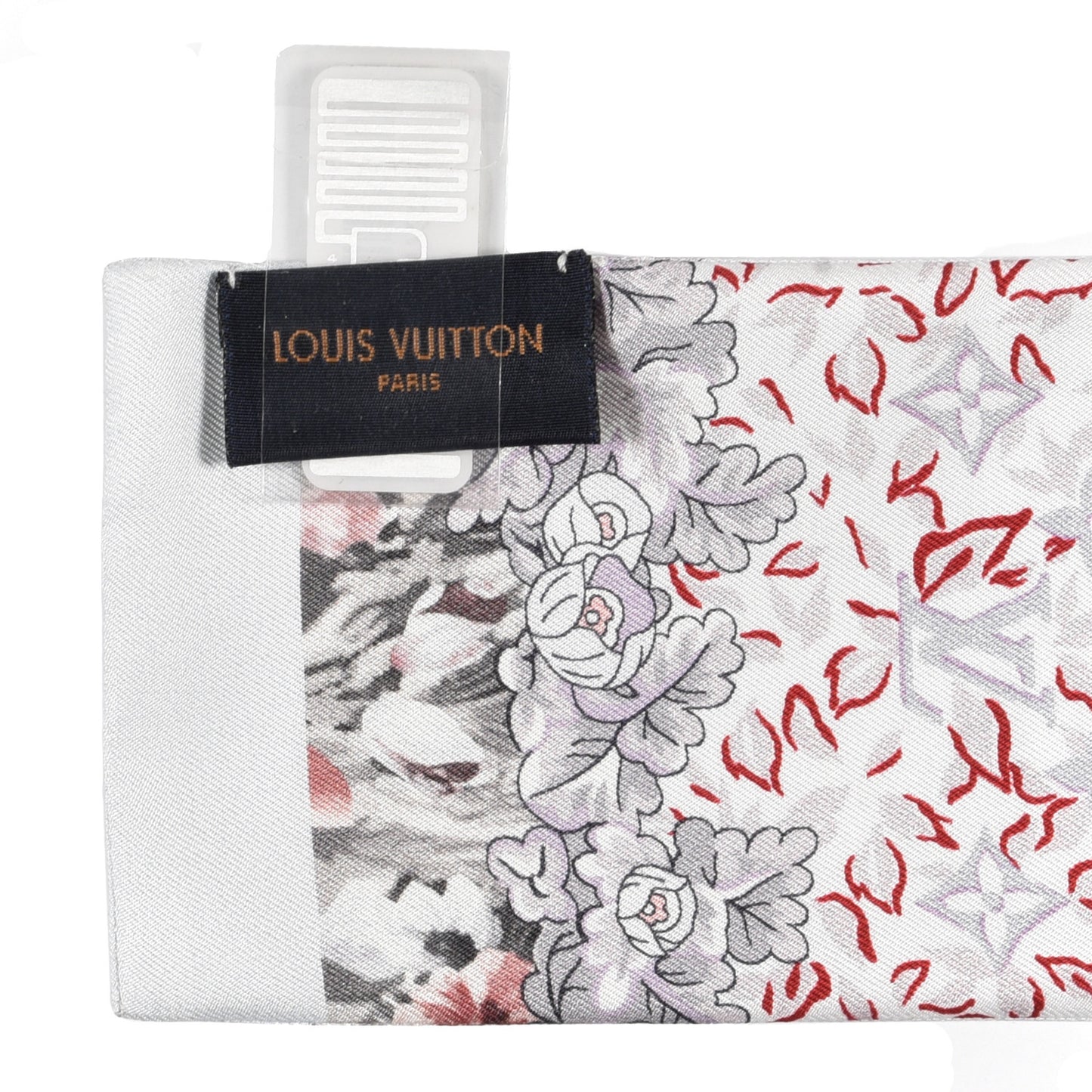 Silk Louis In The Garden Bandeau White