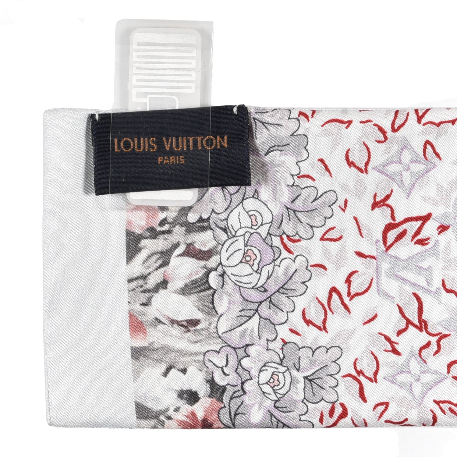 Louis Vuitton Silk Louis In The Garden Bandeau White 3 of 3