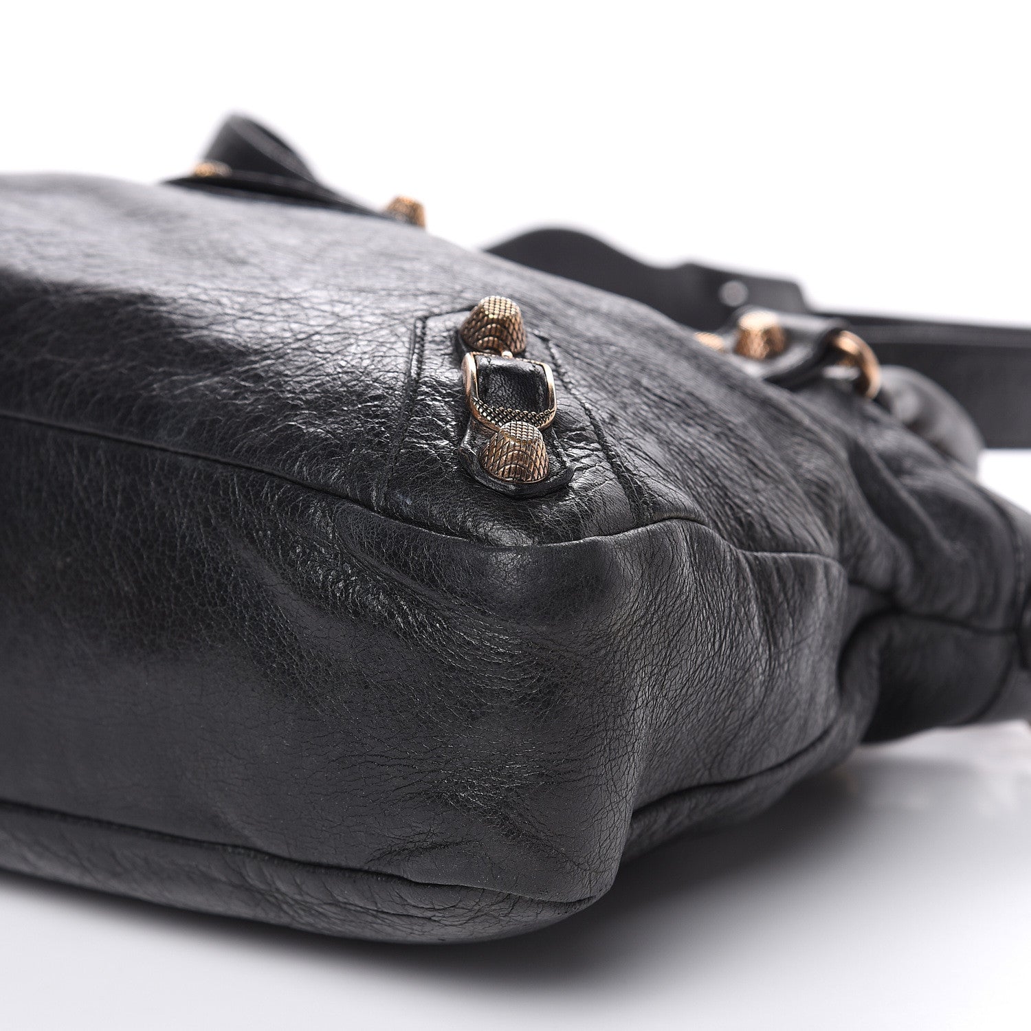 Balenciaga Agneau Giant 12 Rose Gold Hardware Town Black 10 of 16