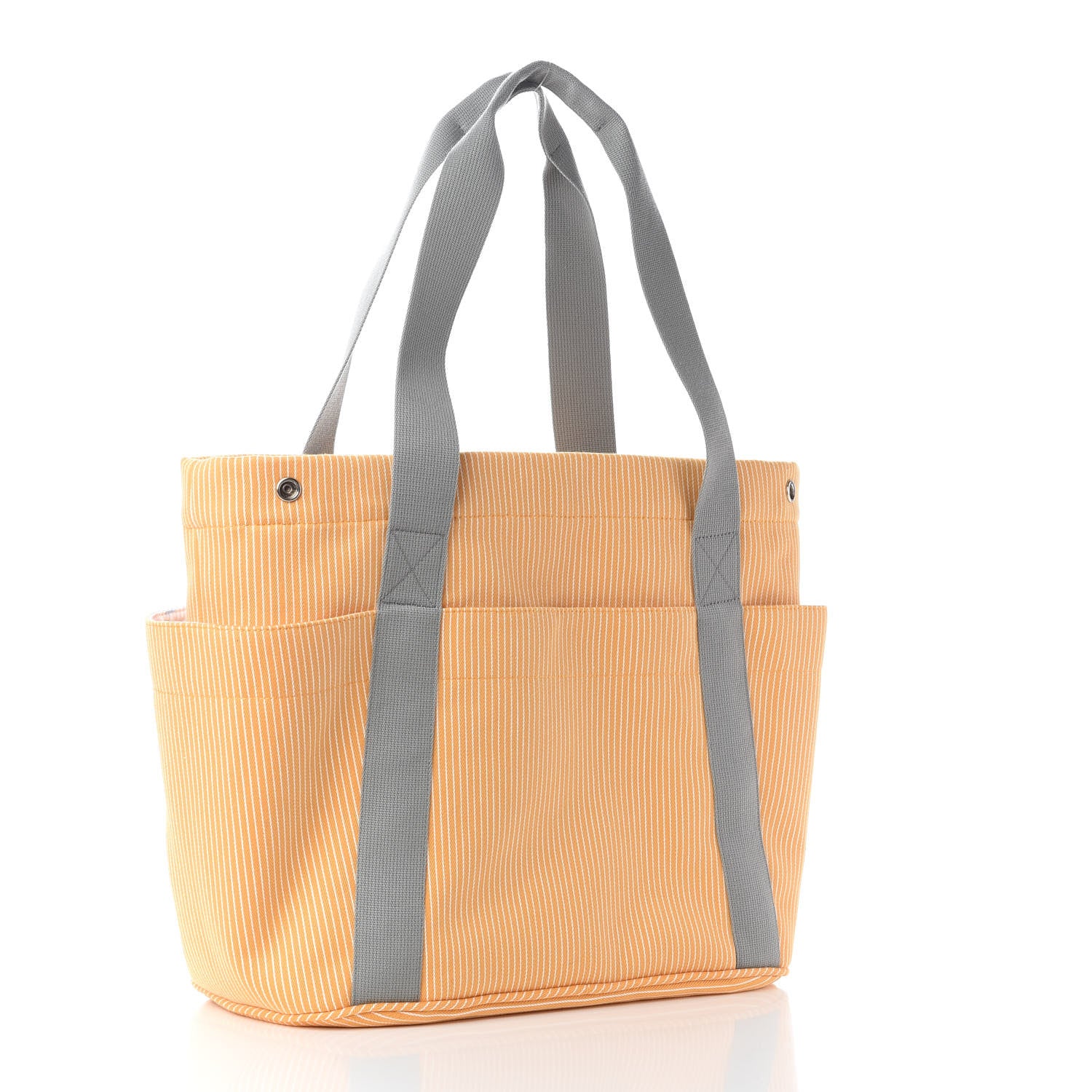 Hermes Cotton Canvas Passe-Passe Nappy Tote Bag Miel 3 of 9