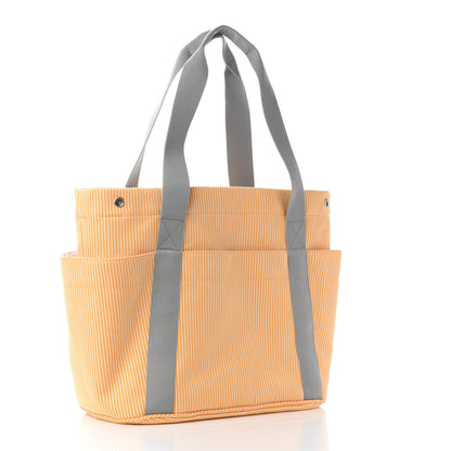Hermes Cotton Canvas Passe-Passe Nappy Tote Bag Miel 3 of 9