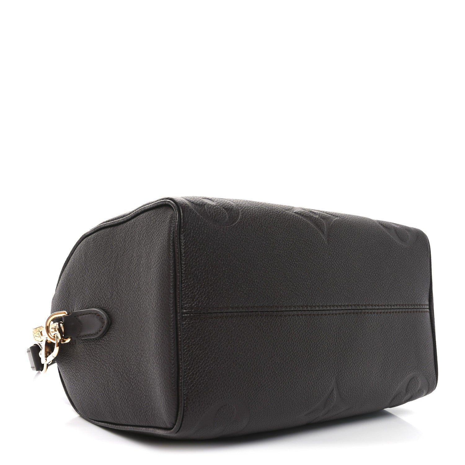 Louis Vuitton Empreinte Monogram Giant Speedy Bandouliere 25 Chocolate 4 of 10