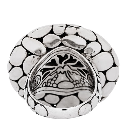 John Hardy Sterling Silver Tsavorite Kali Lava Ring 55 7.25 4 of 6