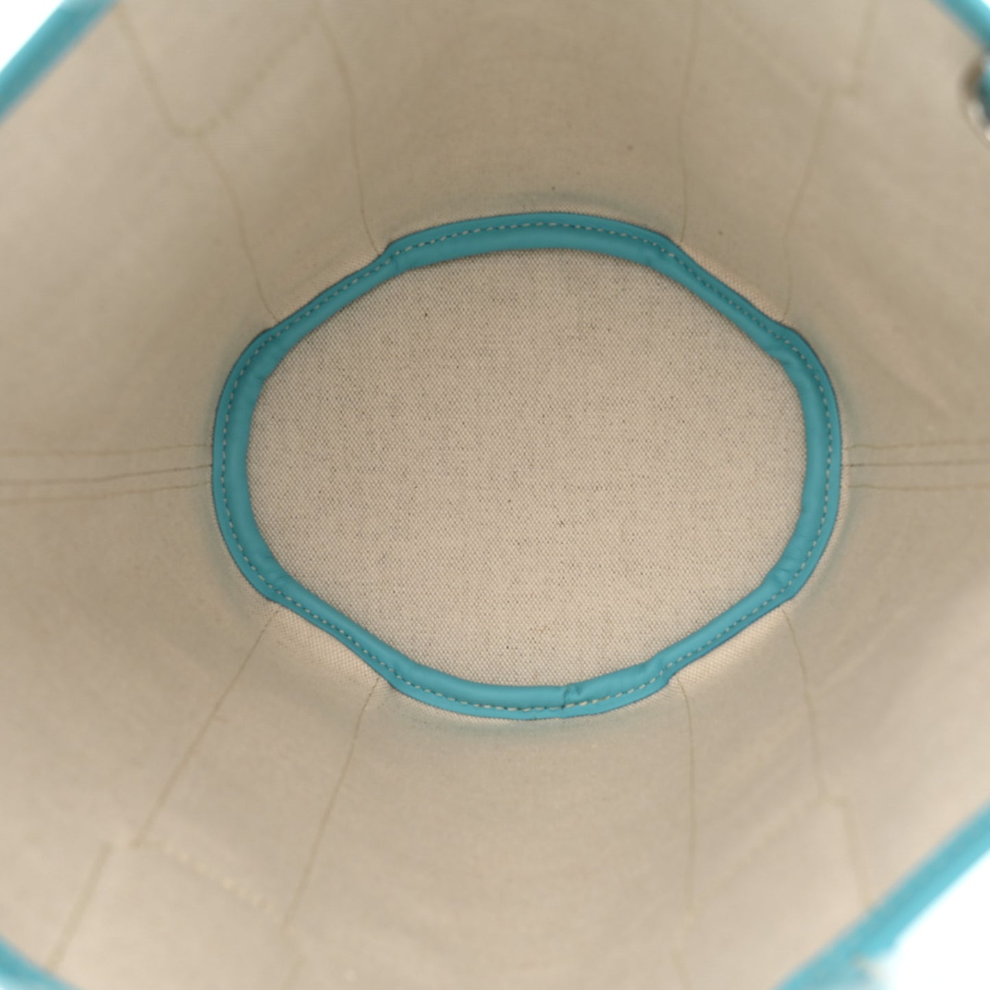 Goyardine Belharra PM Bleu Turquoise