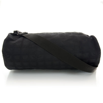 Chanel Nylon Travel Duffel Bag Black 1 of 9