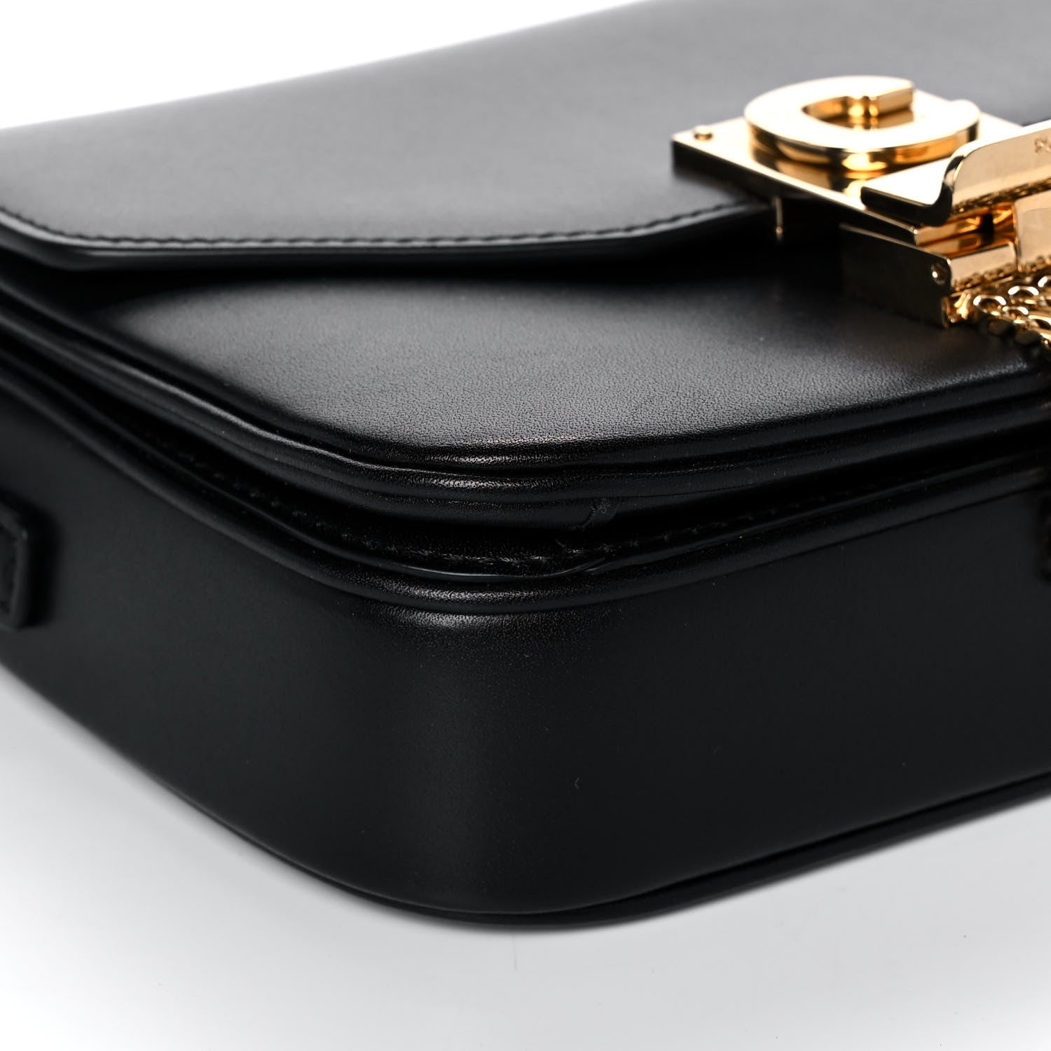 Celine Shiny Calfskin Small Pampille C Bag Black 8 of 12