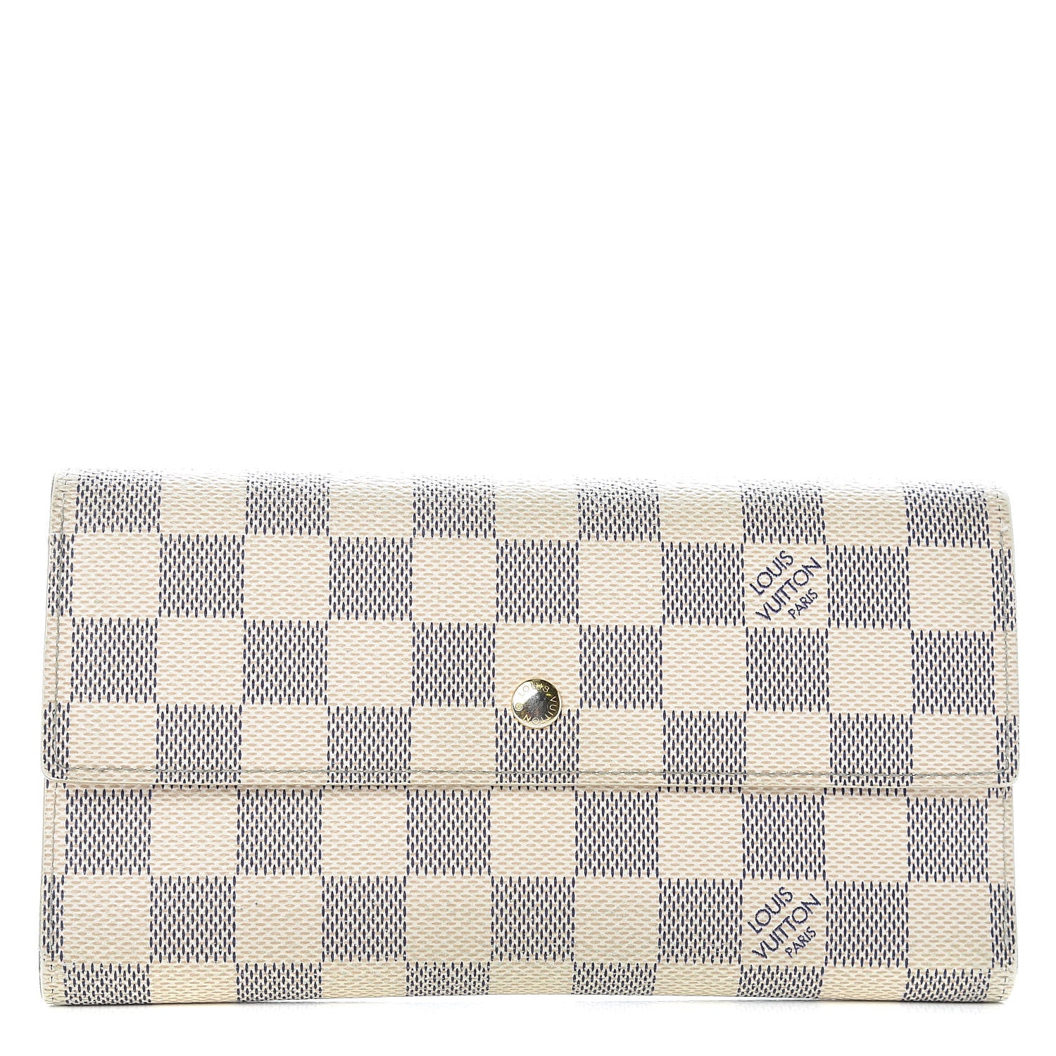 Louis Vuitton Damier Azur Porte Tresor International Wallet 1 of 16
