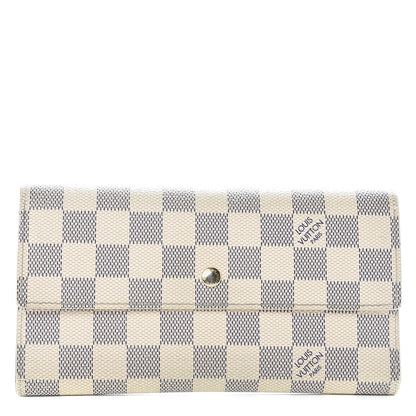 Louis Vuitton Damier Azur Porte Tresor International Wallet 1 of 16