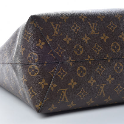 Louis Vuitton Monogram Flower Hobo Black 8 of 9