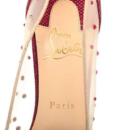 Christian Louboutin Crystal Strass Follies 100 Pumps 39 7 of 7
