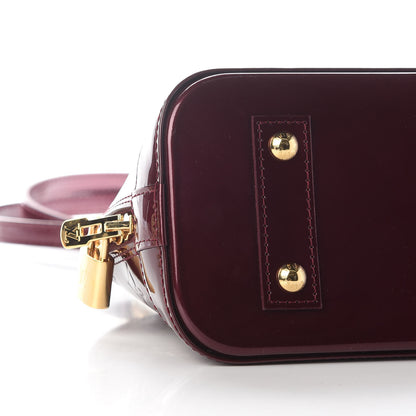 Louis Vuitton Vernis Alma BB Rouge Fauviste 7 of 8