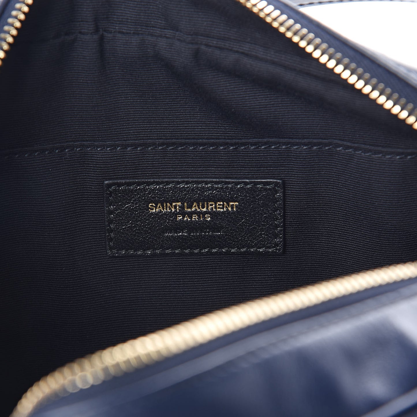 Calfskin Matelasse Lou Camera Bag Navy