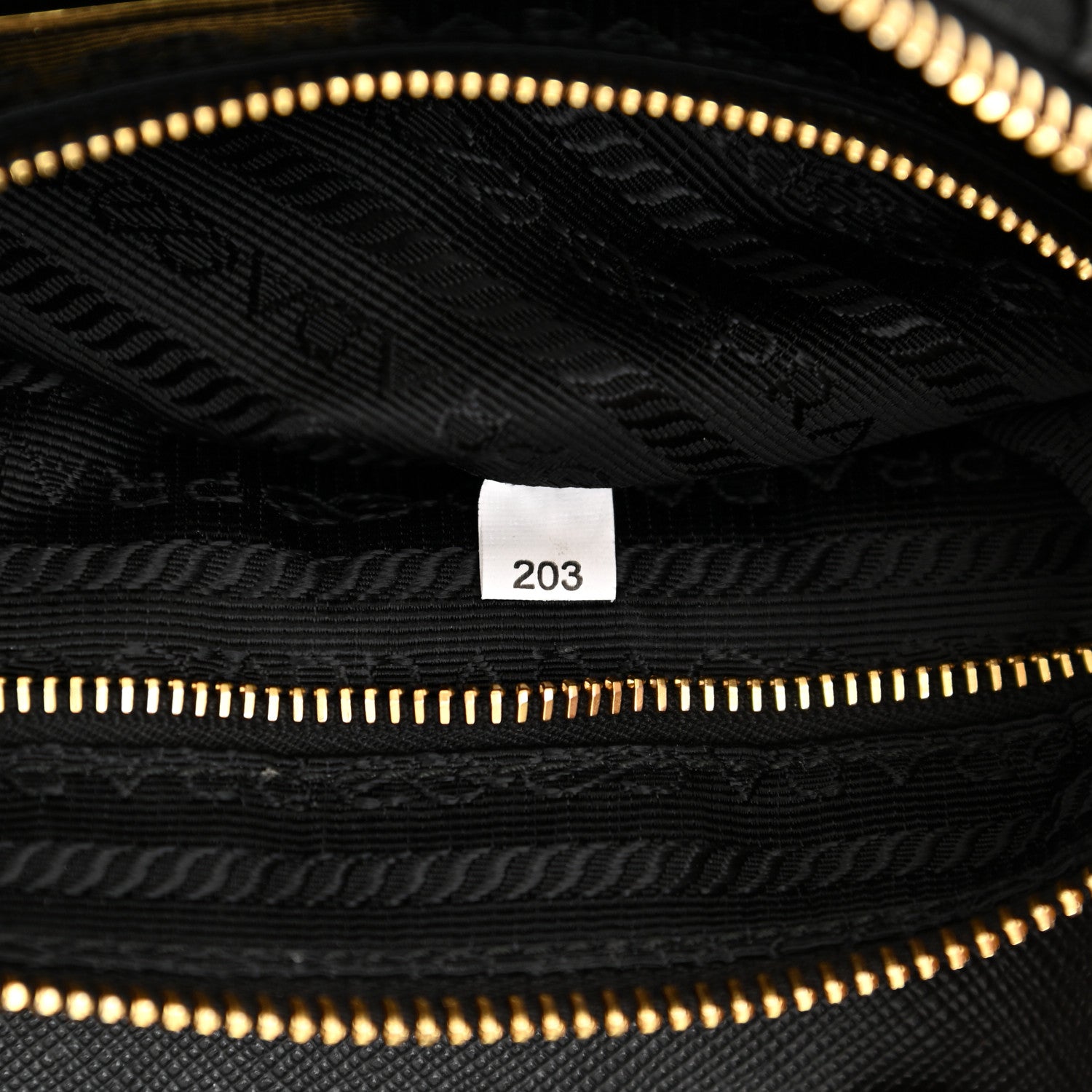 Prada Tessuto Nylon Saffiano Crossbody Bag Black 7 of 11